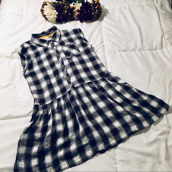 Cat & Jack Other - Cat & Jack plaid dress : size L 10/12